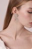 June Bud Dublet Floral Bridal Earrings