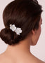 Weiss Pearl Floral Hair Comb